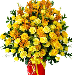 Hoa Khai Trương Để Bàn 07