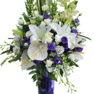 Bình Hoa Chia Buồn 09