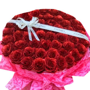 Bó Hoa Hồng Nhũ Kim Tuyến 10