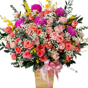 Giỏ Hoa Cao Cấp 12