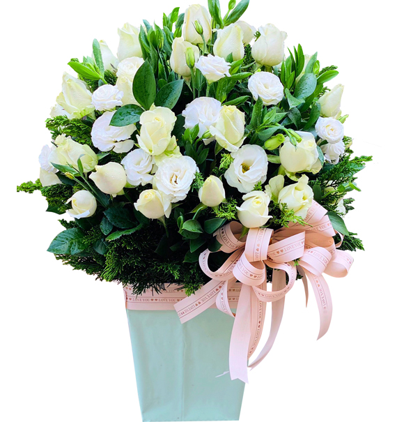 Giỏ Hoa Chia Buồn 09