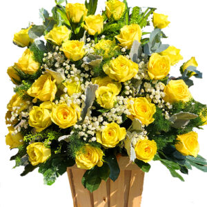 Giỏ Hoa Khai Trương 21