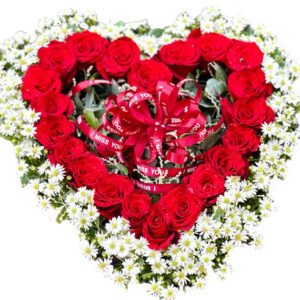 Hoa Hồng Đỏ Hộp Trái Tim