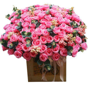 Hộp Hoa Hồng Sáp 08