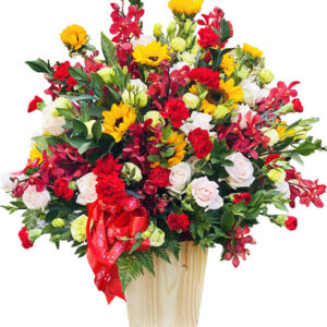 Lẵng Hoa Khai Trương 05