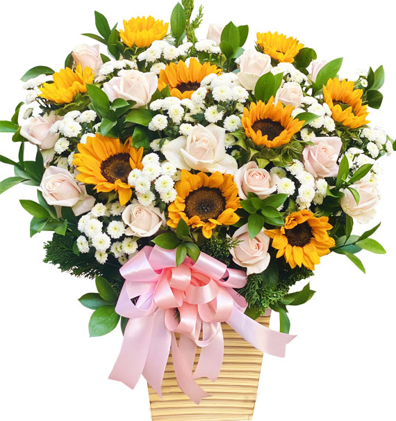 Lẵng Hoa Khai Trương 09 1 lang hoa khai truong 09