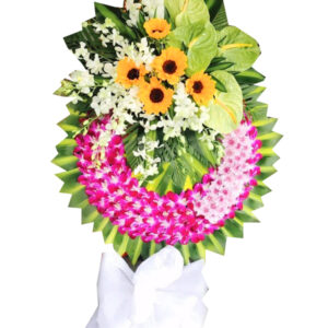 Vòng Hoa Chia Buồn 86